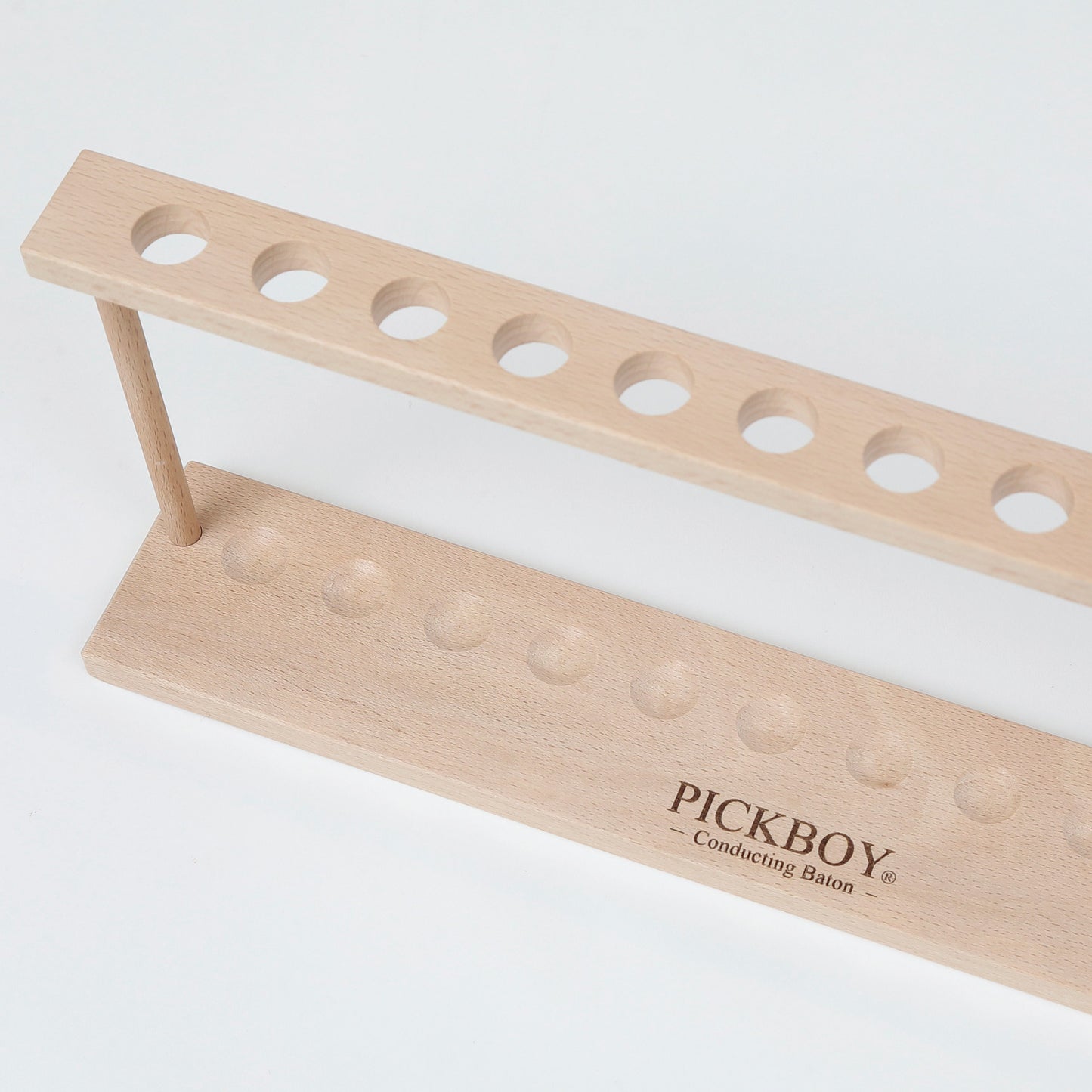 PICKBOY | 触觉山毛榉木展示架(可容纳12瓶)| 材质:山毛榉木