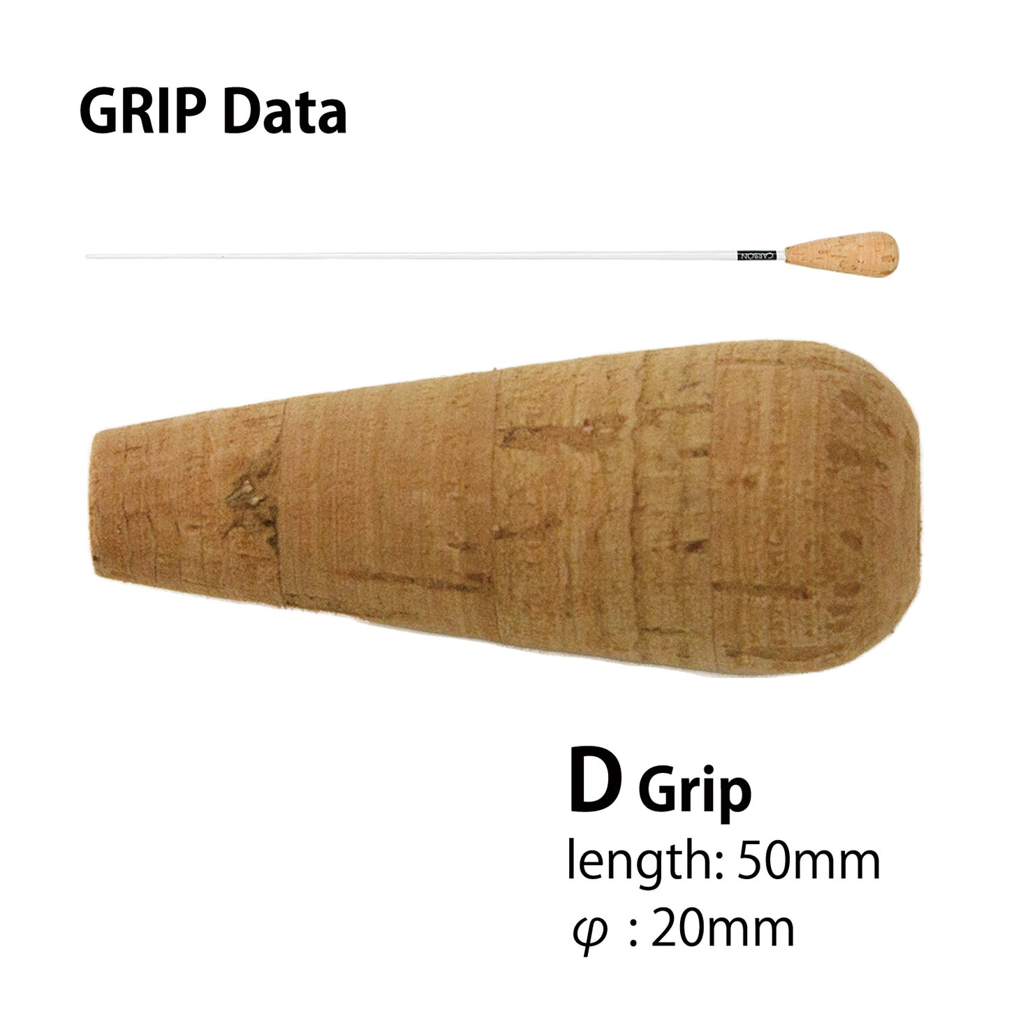 PICKBOY Conducting Baton Custom Made | Material Grip: Premium Natural Cork, Ebony, Rosewood Shaft: Carbon Graphite | PICKBOY Music Conducting Baton
