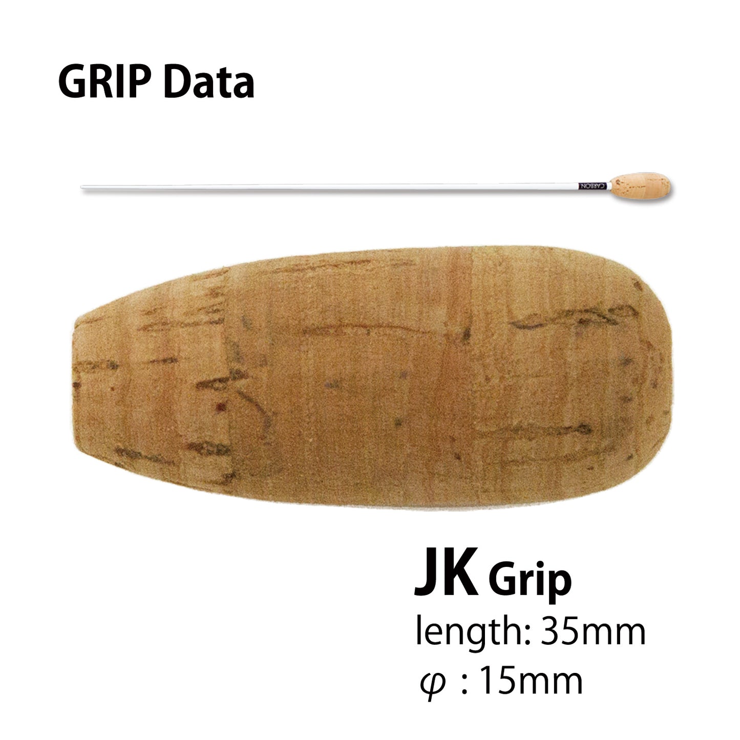 PICKBOY Conducting Baton Custom Made | Material Grip: Premium Natural Cork, Ebony, Rosewood Shaft: Carbon Graphite | PICKBOY Music Conducting Baton