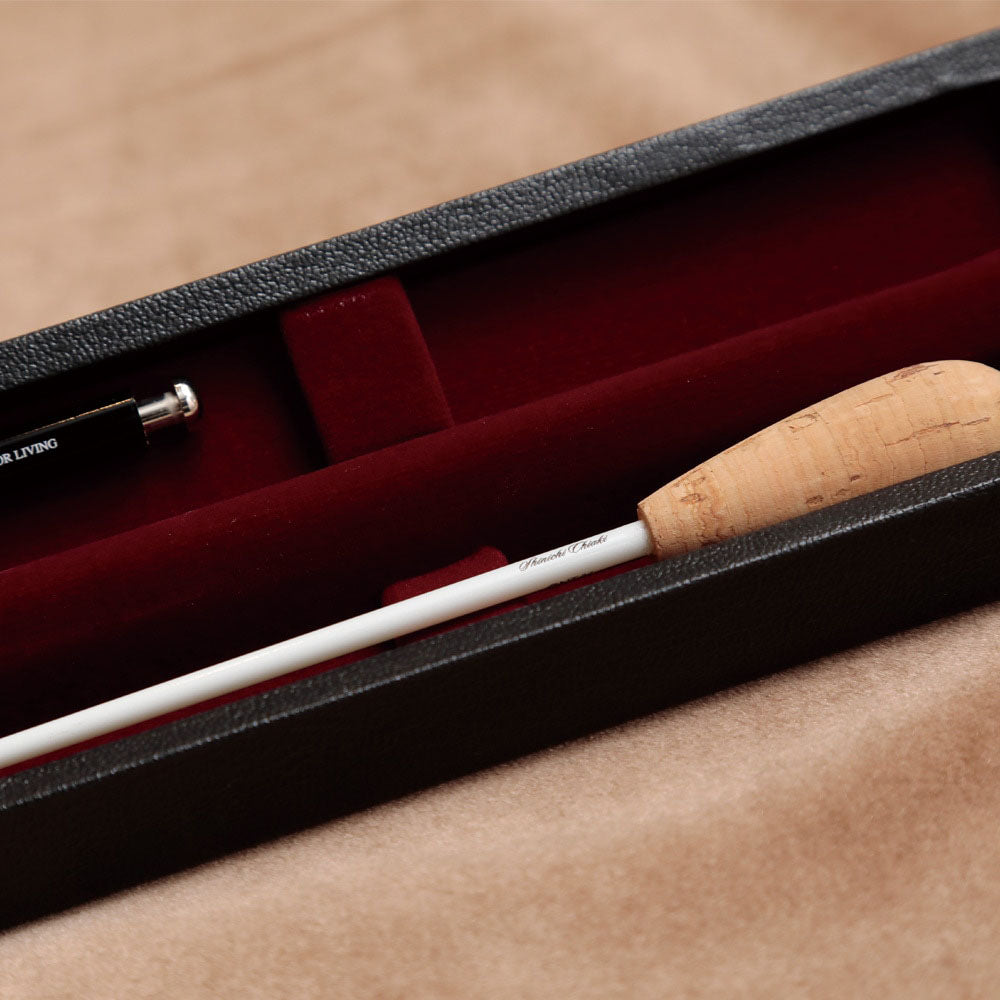 Estuche para batuta de dirección musical PICKBOY, modelo delgado HC-50 | Estuche para batuta de dirección musical