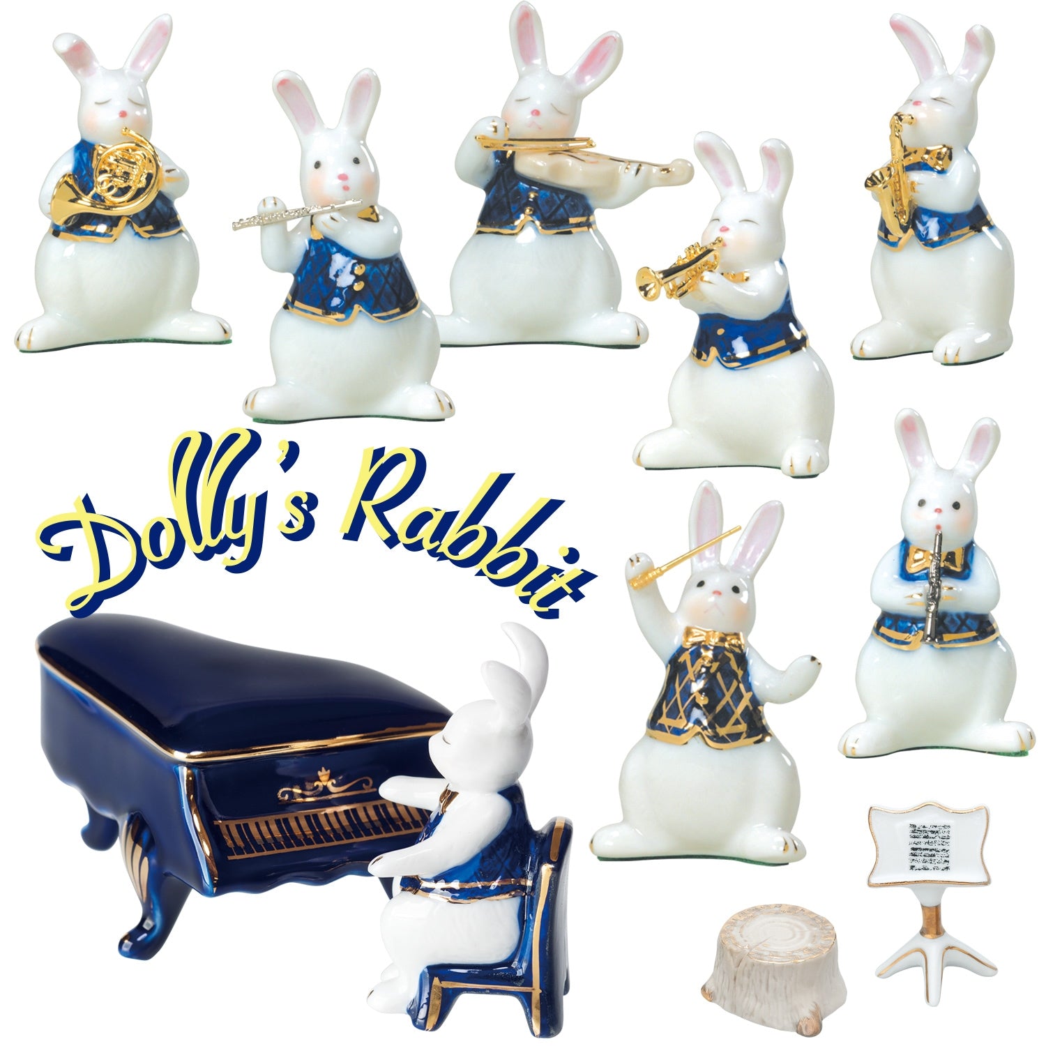 Dolly's Rabbit｜ドリーズラビット 音楽隊シリーズ｜PICKBOY公式ストア