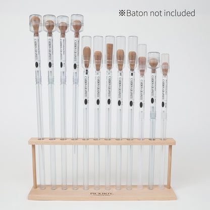 PICKBOY | Présentoir tactile en hêtre (pour 12 bouteilles) | Matériau : hêtre