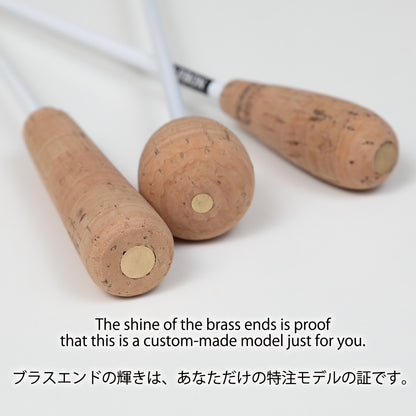 PICKBOY 音乐指挥棒定制指挥棒 |材质 握把：优质天然软木、乌木、玫瑰木 杆身：碳石墨 | PICKBOY音乐指挥棒