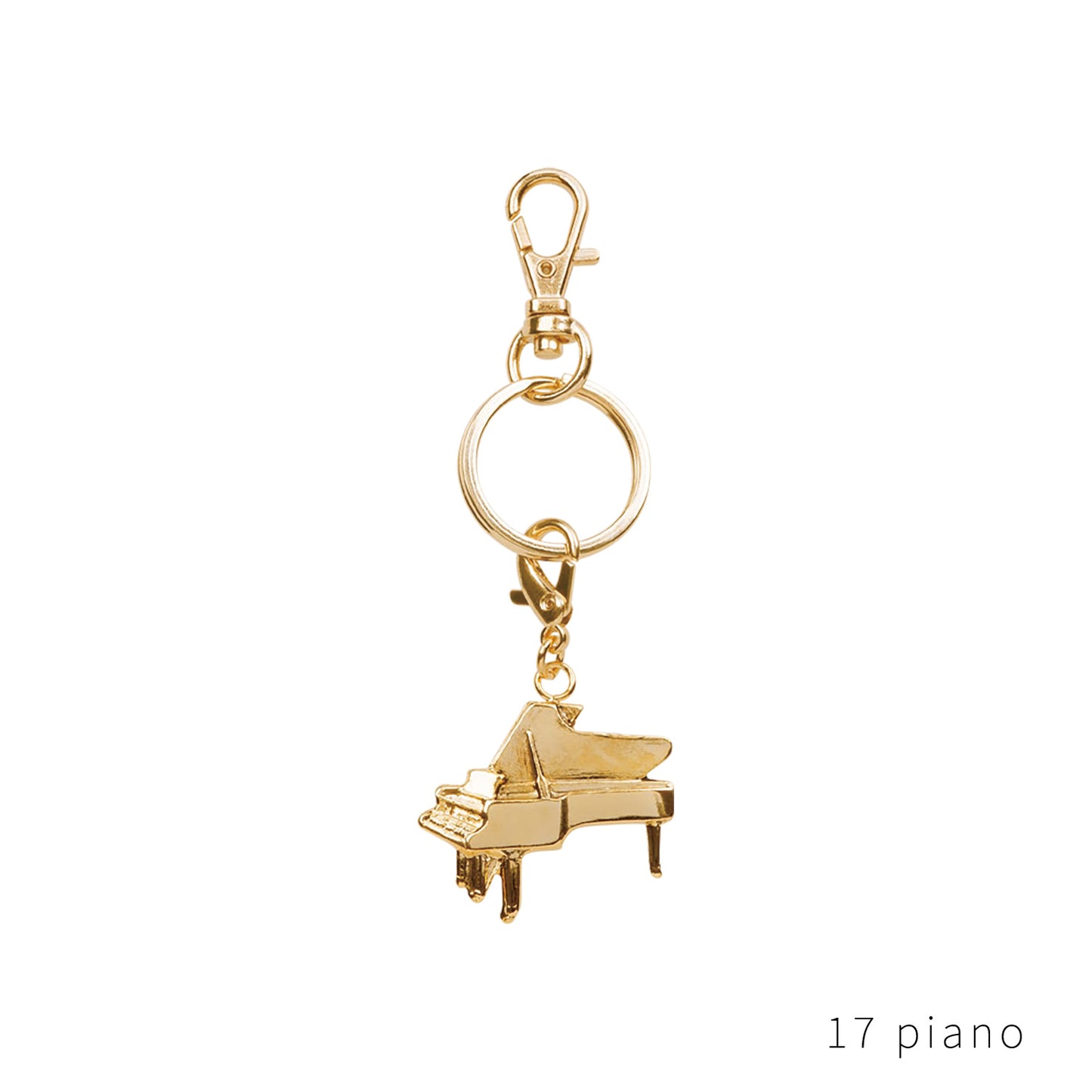 PICKBOY | All Music Keychain Gold | *28 types in total