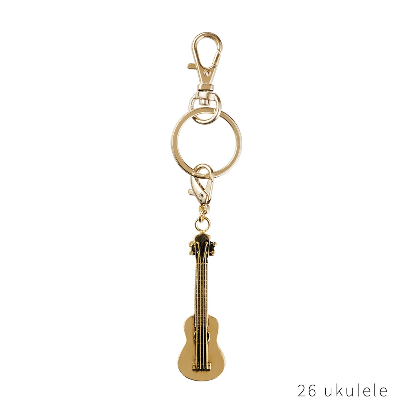 PICKBOY | All Music Keychain Gold | *28 types in total