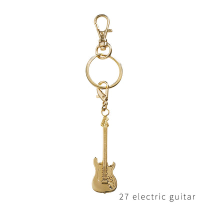 PICKBOY | All Music Schlüsselanhänger Gold | ※ insgesamt 28 Arten