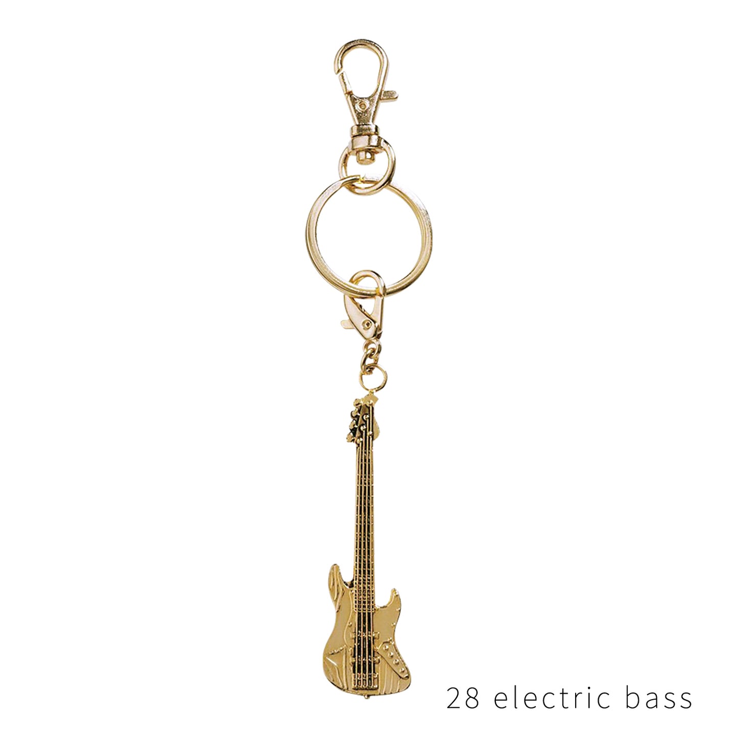 PICKBOY | All Music Keychain Gold | *28 types in total