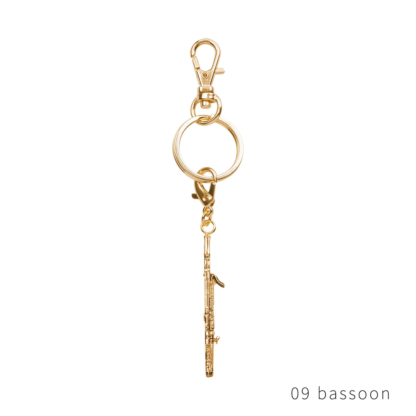 PICKBOY | All Music Keychain Gold | *28 types in total