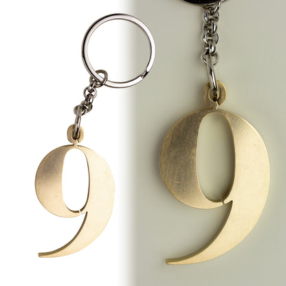 PICKBOY | Chaveiro de latão maciço [clave de sol/clave de dó/clave de fá/Σ/0~9] | *14 tipos no total