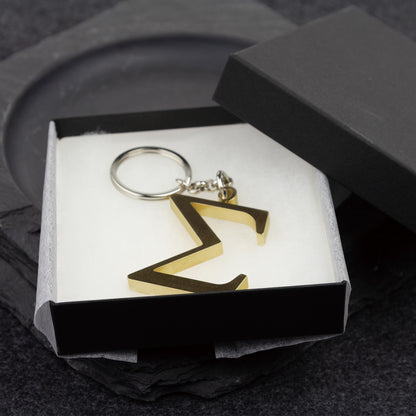 PICKBOY | Chaveiro de latão maciço [clave de sol/clave de dó/clave de fá/Σ/0~9] | *14 tipos no total