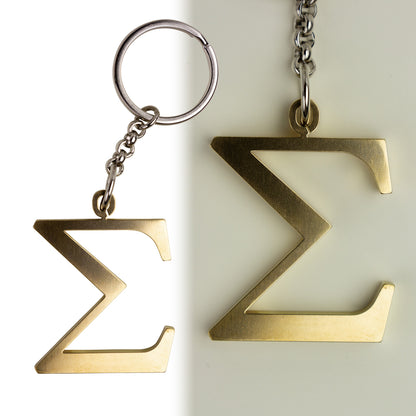 PICKBOY | Chaveiro de latão maciço [clave de sol/clave de dó/clave de fá/Σ/0~9] | *14 tipos no total