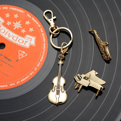PICKBOY | All Music Keychain Gold | *Total of 28 types